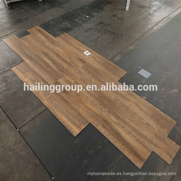 Diseño de madera sin formaldehído vinilo / suelo de vinilo clic